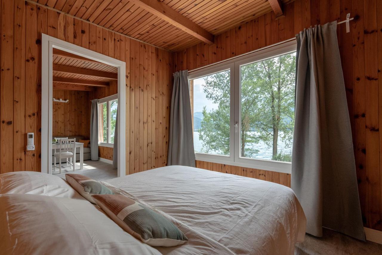 Chalet Alessandrini - Private Lakeside Beach Tenna Kültér fotó